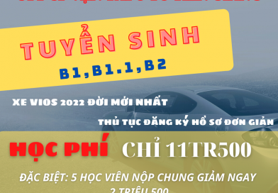 THÔNG BÁO CHIÊU SINH THI BẰNG LÁI XE MÁY B1,B2 TẠI TIỀN GIANG